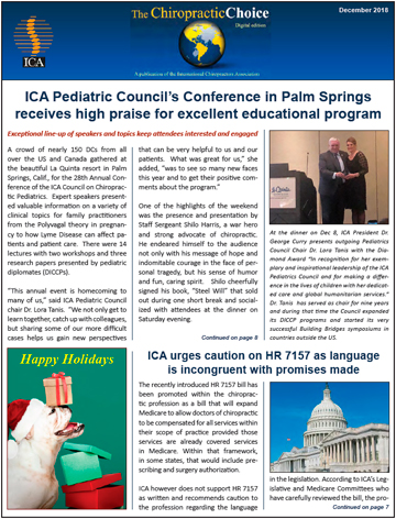 The ICA Choice magazine Cover Image