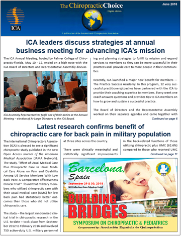 The ICA Choice magazine Cover Image